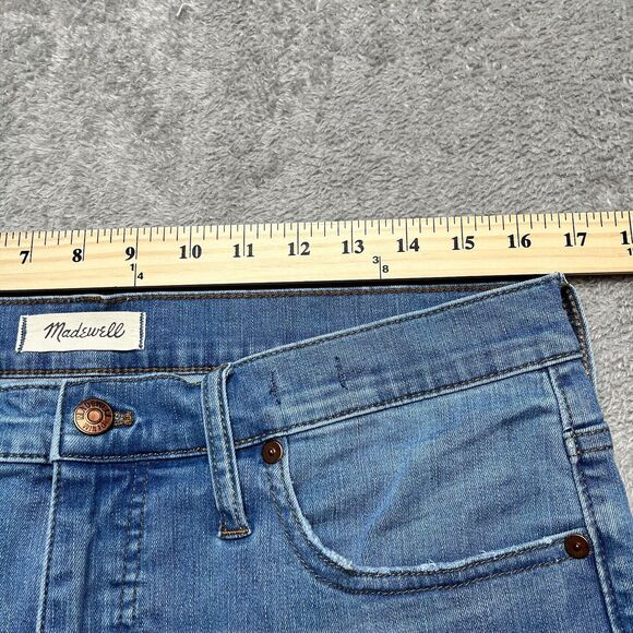 Madewell Cali Demi Boot Jeans in Timpson Wash Size 32 - Picture 6 of 8